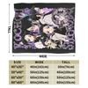 Demoned Slayered Shinobu Kocho Insect Pillar Blankets Flannel Print  Portable Super Warm Throw Blankets for Sofa Bedroom Quilt