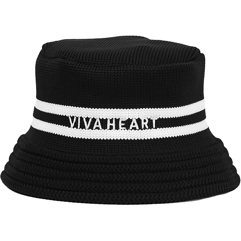 

[Viva Heart] golf hat poly knit cap 01352800 black