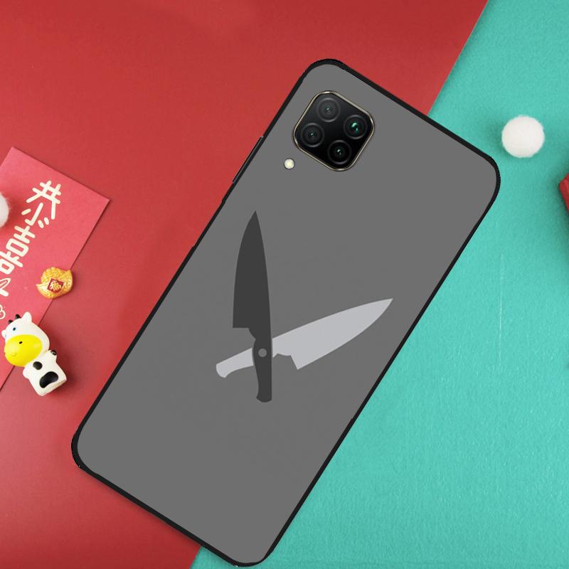 

Love Baking Chef Knife Case For Huawei Nova 9 10 SE 5T 11i 8i 7i 3i Y61 Y91 Y60 Y70 Y90 P20 P30 Pro P40 Lite Cover Huawei Nova 3i