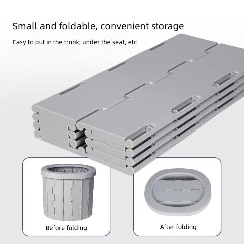 Portable Folding Toilet for Car
