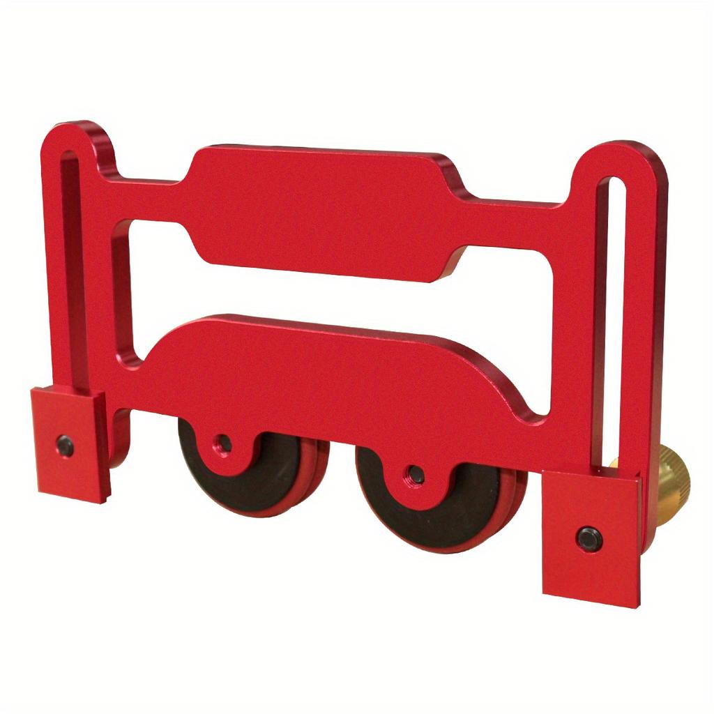 1pc Woodworking Double Bearing Roller Feather Board with Sliding Block, Table Saw Precision Guide for Woodworking DIY Projects