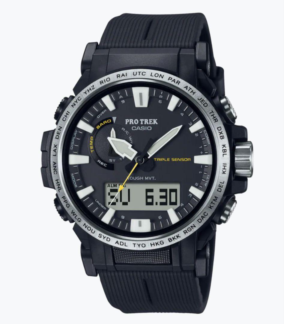 

[USED] CASIO PRO TREK Triple Sensor Black