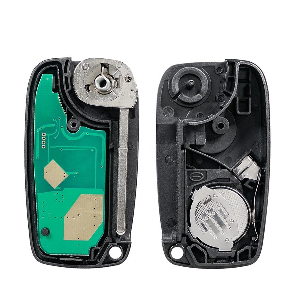 Blank Remote Key FIAT ID46 433 Mhz 2 Buttons Cubo Fiorino Punto Doblo Punto Grande Punto 500