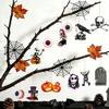 Halloween Wooden Hanging Sign Decor Ghost Pumpkin Black Cat Door Wall Ornament Party Props