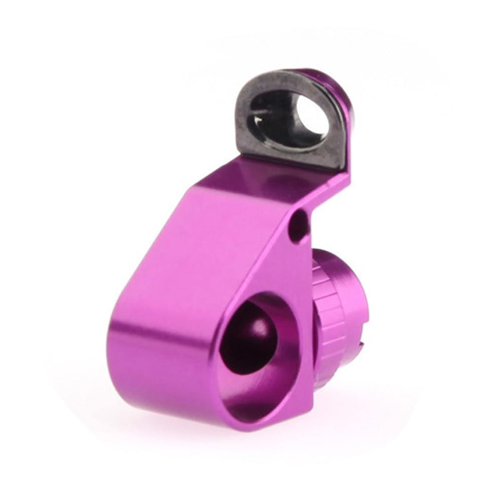 

VISPREA Level Ceramic and Aluminum Compatible with Daiwa Long Arm Custom Repair YU373 Winder, Alloy, PR100/PD106 Reel, Replacement, Part, (Purple)