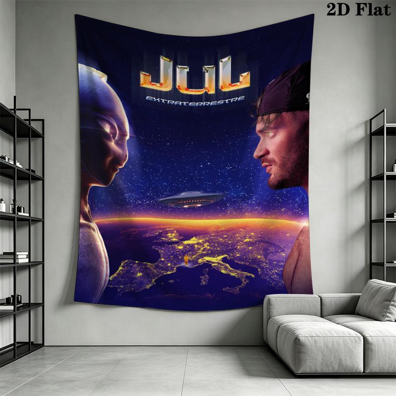 Jul C'Est Pas Des Lol Wall Tapestry Aesthetic Wall Hanging Printed Fabric Blanket Decorative Tapestries for Bedroom Living Room Home Decor