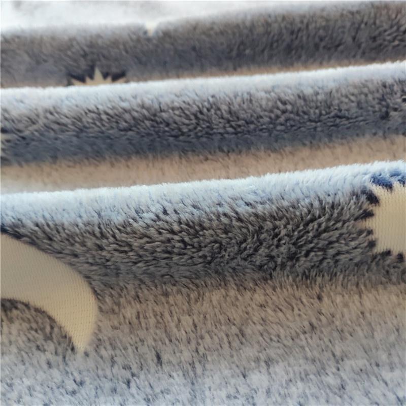 Flannel Blanket Luminous Blanket Children's Blanket Napping Blanket Coral Fleece Air Conditioning Blanket