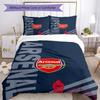 Arsenal Bedding Set Breathable Duvet Cover with Pillowcases Decorative Bed Linen for Bedroom Home Decoration Birthday Gift