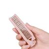 Dwufunkcyjny Składany Grzebień Podróżny Antystatyczny Narzędzie do Włosów Kręconych Miękkie Zęby Rozczesywanie Przenośny Dla Dziewcząt Akcesoria do Stylizacji Włosów