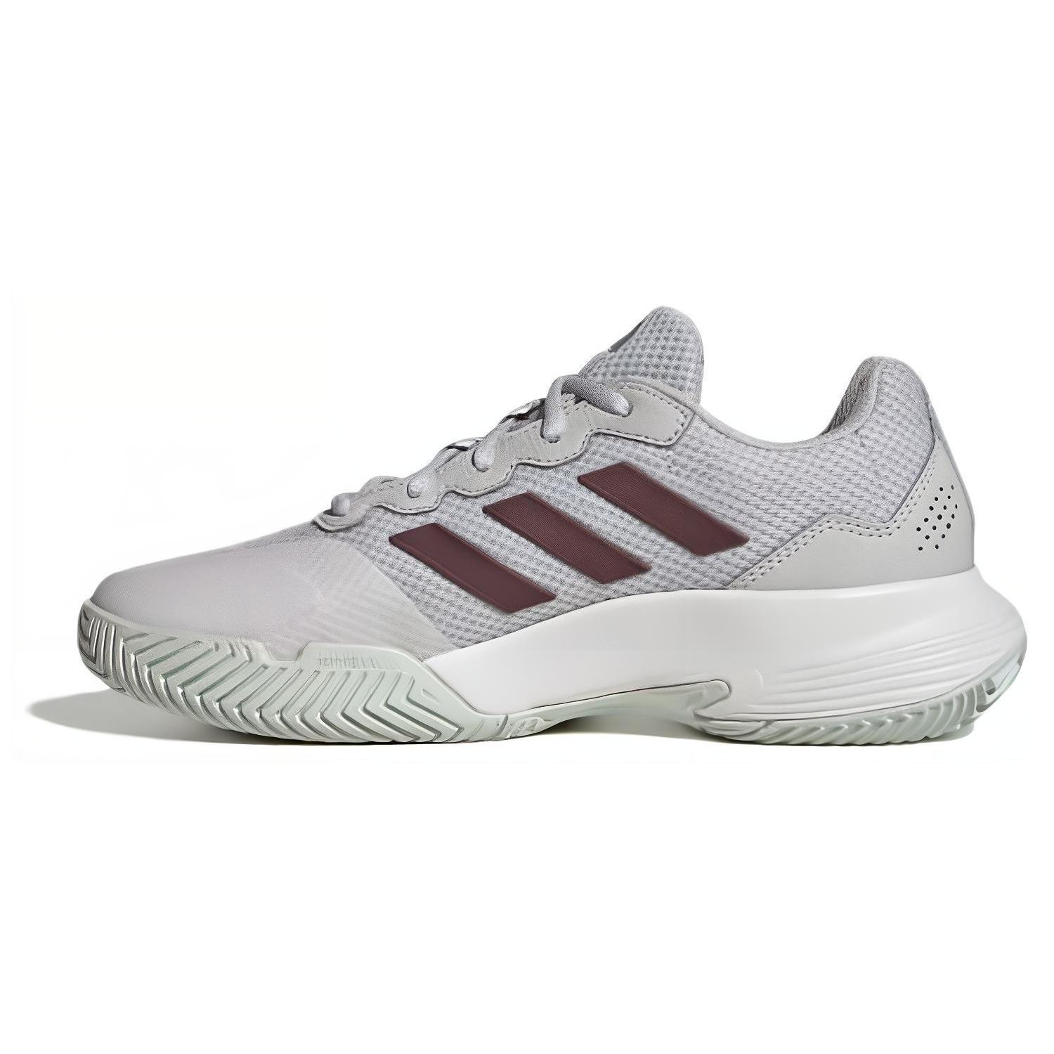 

new Adidas Gamecourt 2.0 Grey Aurora Met. Core White Women s 36
