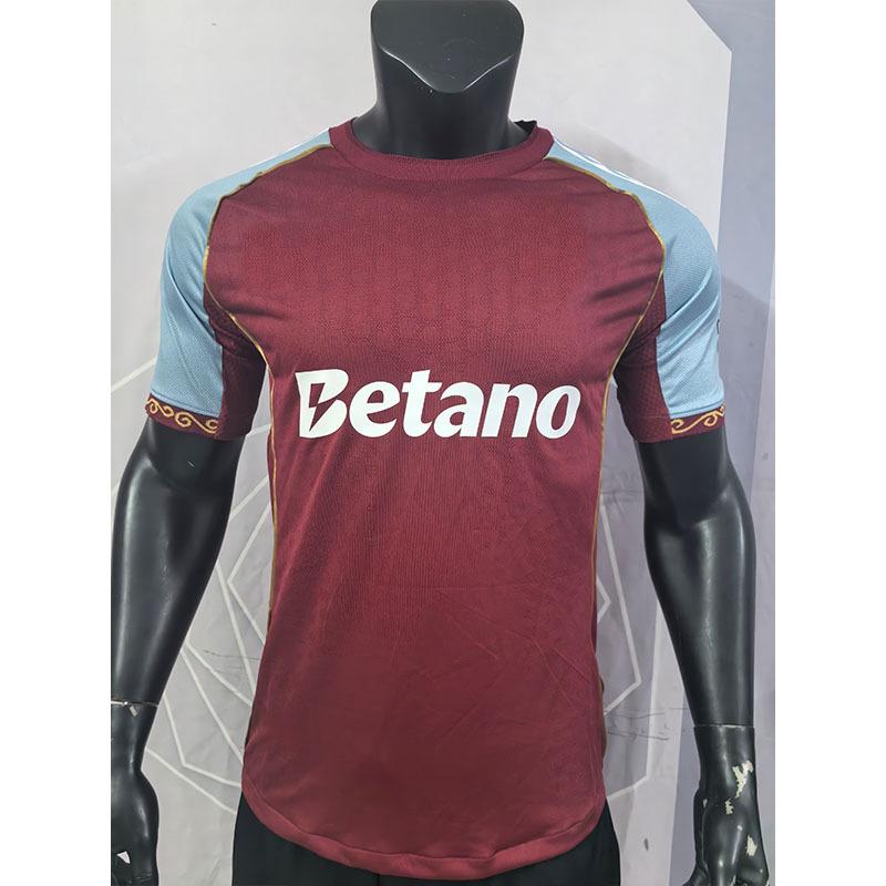 Aston Villa 2025/26 Home Player Style Football Kit S кларет