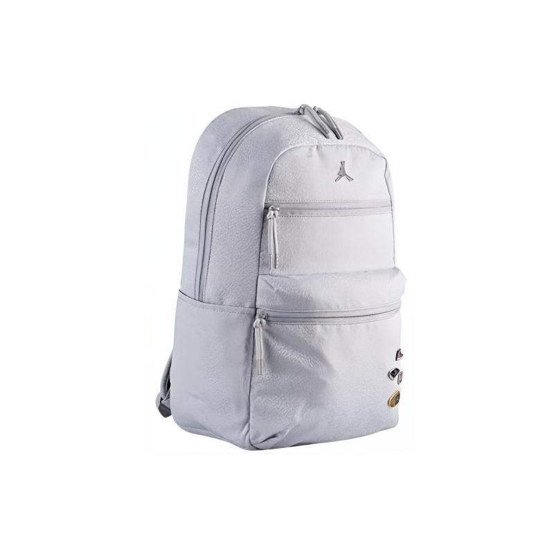 Jordan Polyester Backpack Regular Unisex Concrete Gray Jordan 9A0090-G3A