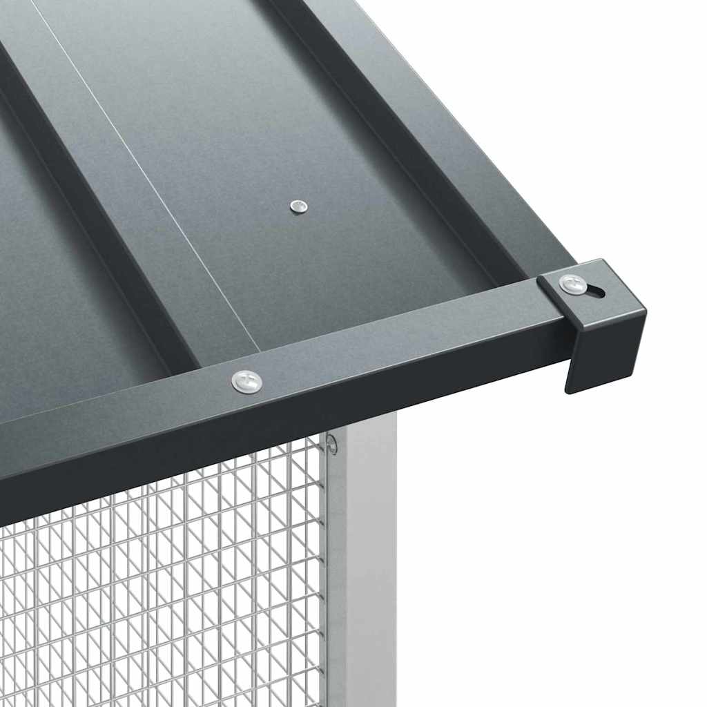 Bird Cage Anthracite 215 x 209 x 230 cm Galvanized Steel
