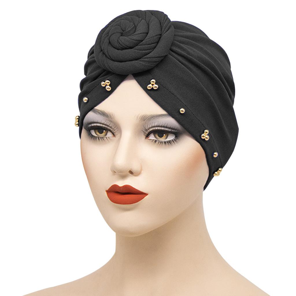Summer Winter Spring Autumn Women Knit Beanie With Rhinestone Embellishments For Casual Wear