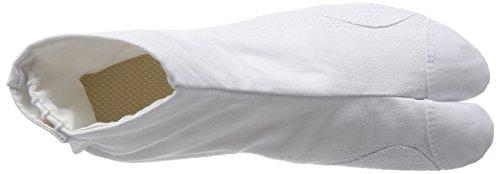 Margo Festival Tabi Socks, 5-Ply Tabi Socks with Shock Absorbing Heel, Size 10067, Unisex, White, 27.0 Cm