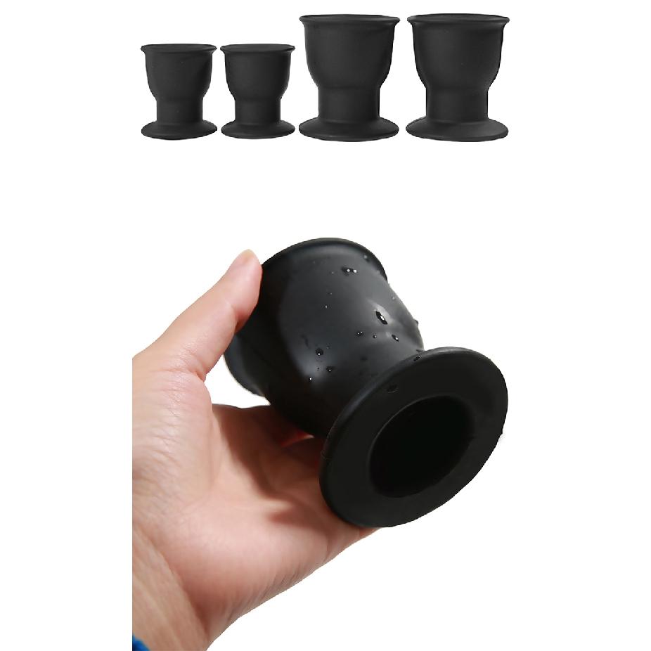 Hollow Butt Plug With Insert Anal Tunnel Beads Huge Speculum Anus Dilator SM Enema Cleaning Sex Toys for Men Women