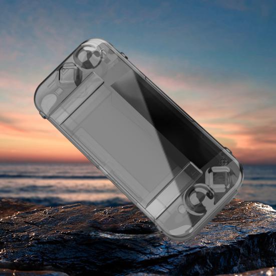 Průhledné ochranné pouzdro Úplný ochranný kryt Anti-Shock Anti-Scratch Snadné plug-in Base Shell Nintendo Switch