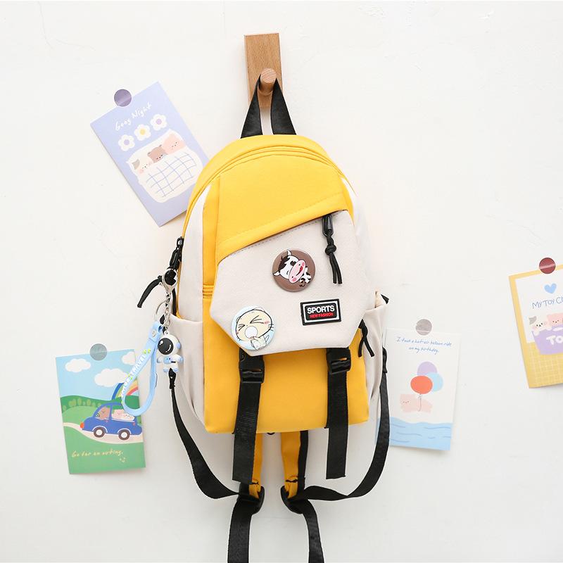 Outdoor Travel Breast Bag Primary School Students Go Out Small Backpack Lightweight Cute Spring Outing Messenger Bag Trendy Children Girl Shoulder