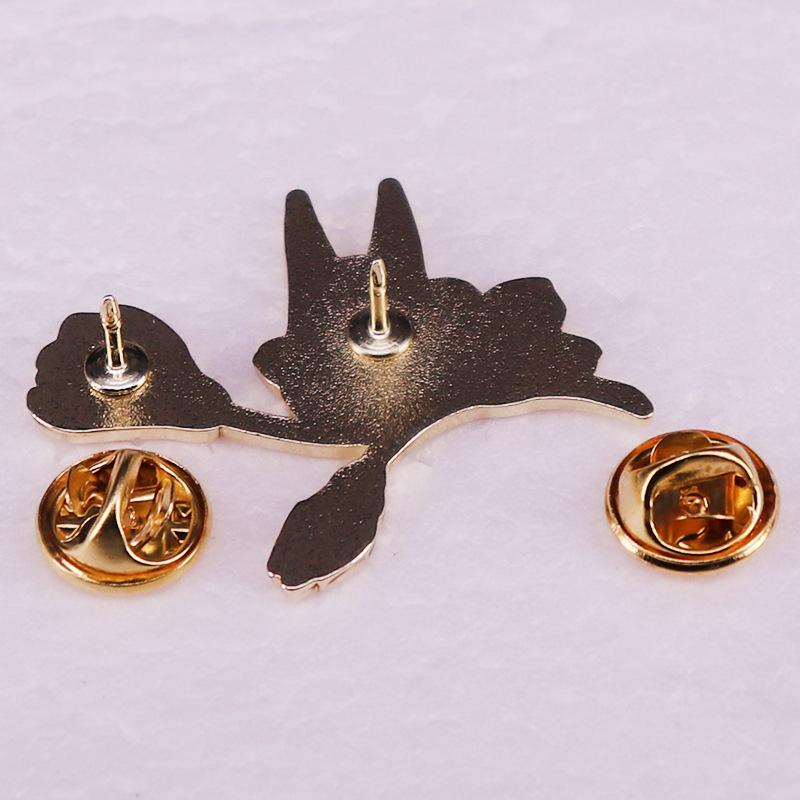 Süßer Anime Kirschblütenkatze Brosche Abzeichen Geschenk