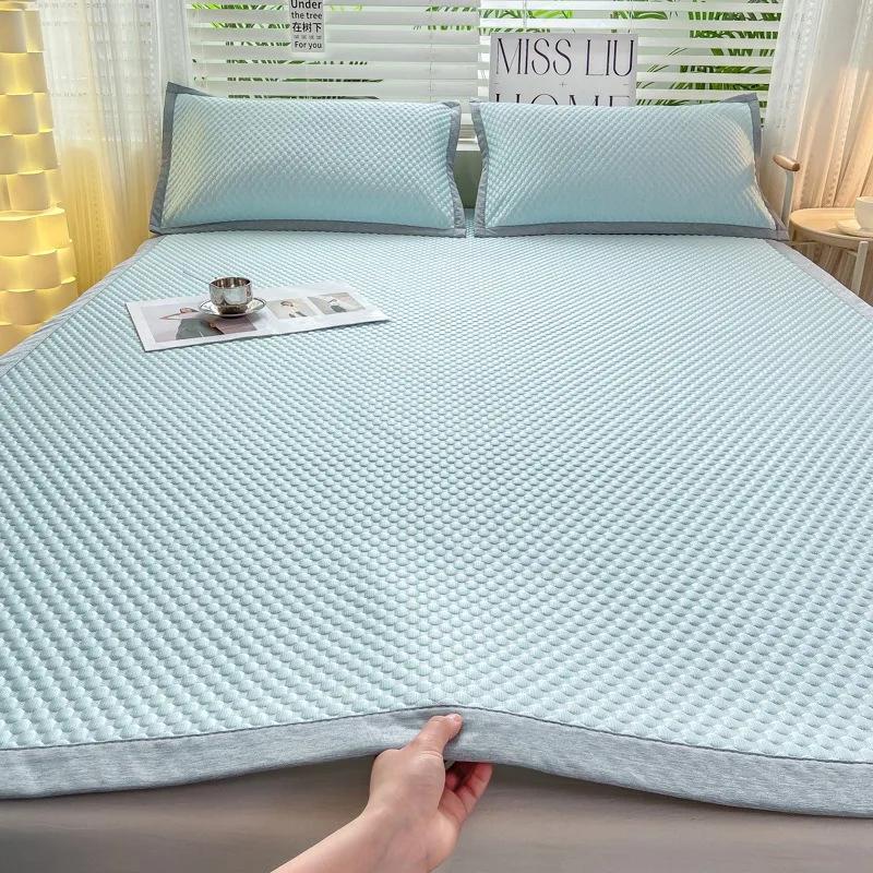 Cooling Mattress Smooth Air Condition Home Comforter 2pcs/3pcs Lightweight Cushion Cool Feeling Fibre Skin Friendly Breathable