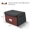Jishi 01 Trunk Storage Box Organizer: Car Interior Accessory