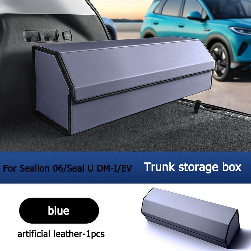 For BYD Sea Lion 06 SONG PLUS Seal U DM-I/EV Rear Trunk Storage Box Trunk Sorting  Storage Box Interior Supplies Accessories D2