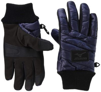 Mizuno Lifestyle Wear Breath Thermo Padded Gloves C2JY0638 Men's Deep Navy, Size Small (Japan Size Small)