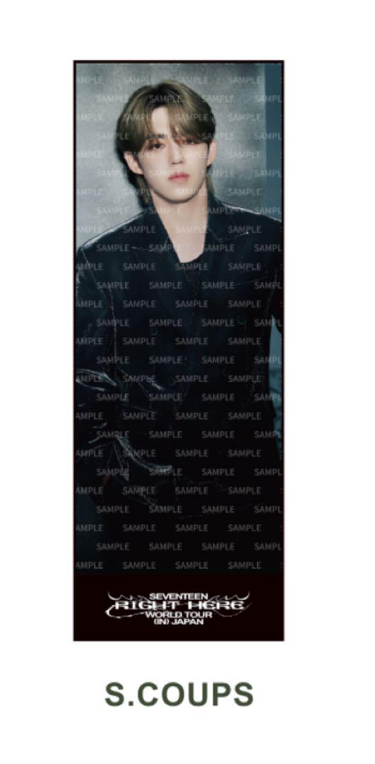 

[Б/У] SEVENTEEN RIGHT HERE S.COUPS Большое фотополотенце