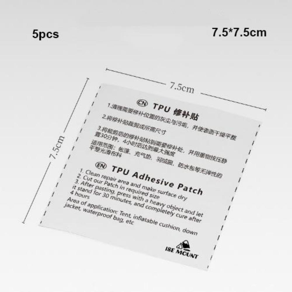 TPU Repair Patch Inflatable Products Leak Repair Patch For Outdoor Tarp Boat Covers Sail