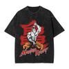 Goku X Vegeta Super Saiyan Washed T Shirts Streetwear Hip Hop Vintage TShirt Dragon Ball Z Tees Men 100 Cotton Oversize Summer