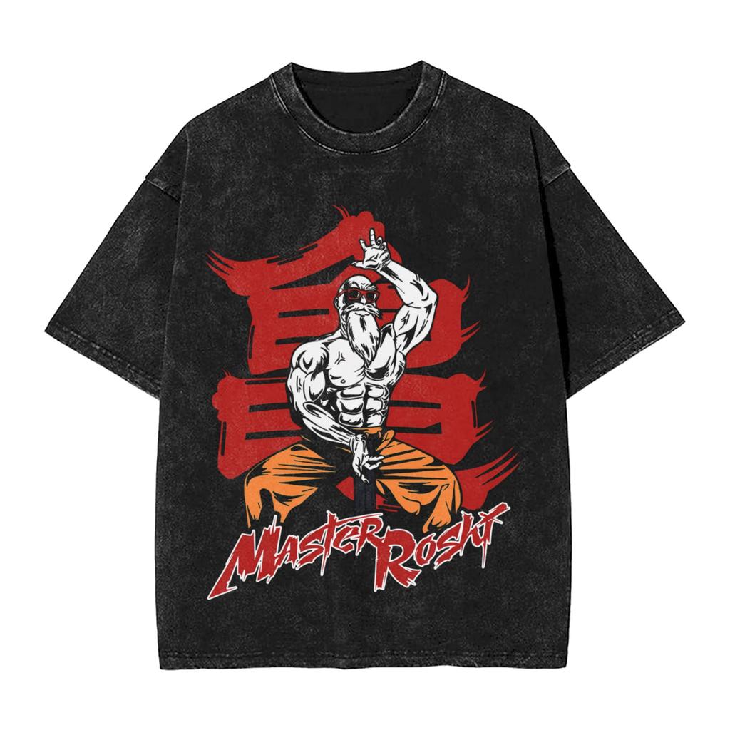 Goku X Vegeta Super Saiyan Washed T Shirts Streetwear Hip Hop Vintage TShirt Dragon Ball Z Tees Men 100 Cotton Oversize Summer