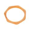 European & American Cross-border Halo Resin Wood Bracelet: Exaggerated, Luxurious High-end Round Bangle for Women.