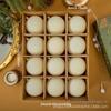 Retro Red Velvet Christmas Ball Set - Flocked Solid Color Ornaments