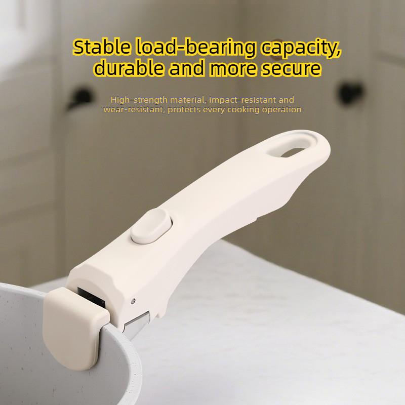 Universal Detachable Pot Handle-Anti-Scalding Frying Pan Handgrip For Bowl Dish Plate Home Kitchen Cookware Parts