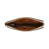 Coach Corner Zip 16 Classic Coated Canvas Leather Mahjong Clutch Women Clutch Brown Khaki 58035-IMNLJ