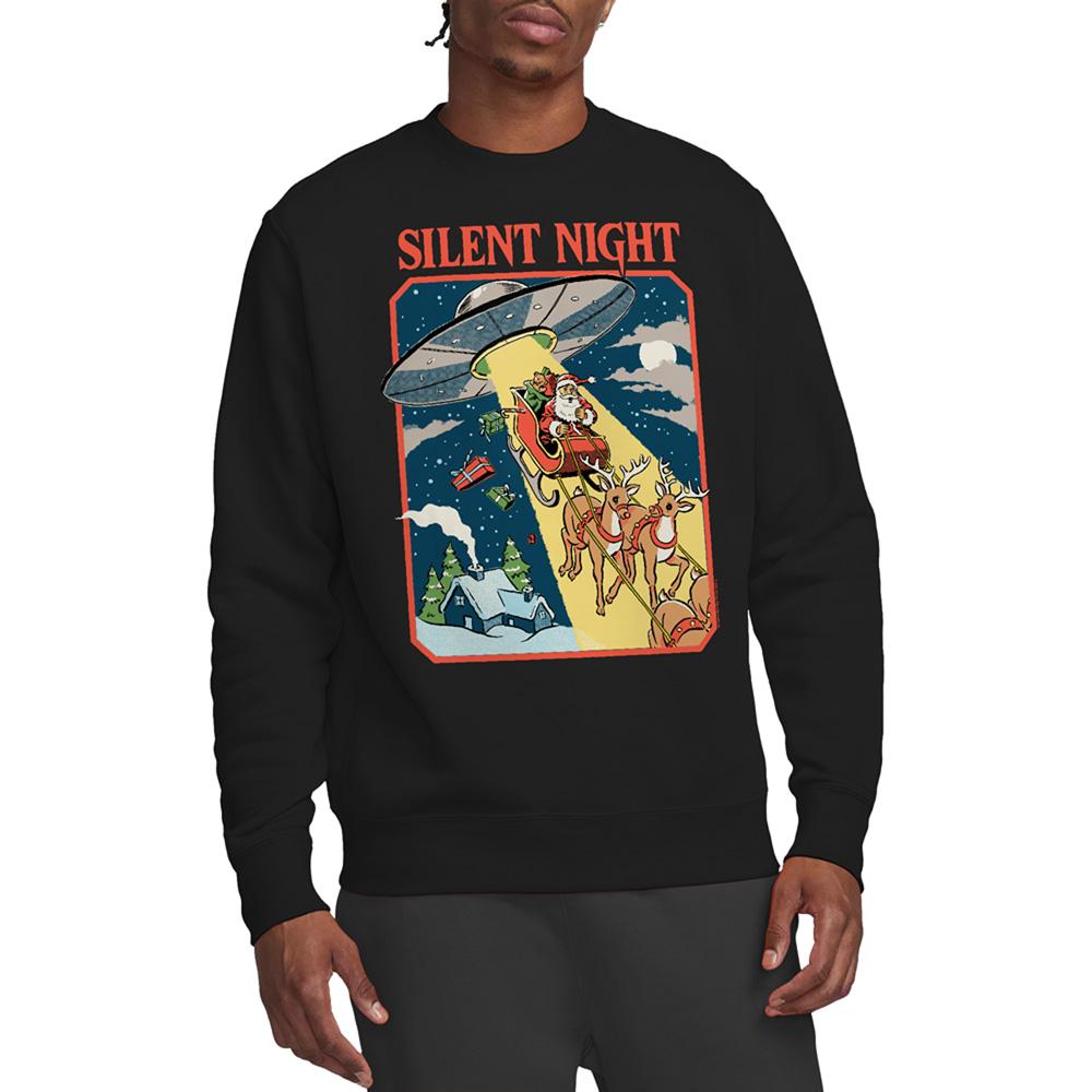 Steven Rhodes Unisex Adult Silent Night Sweatshirt