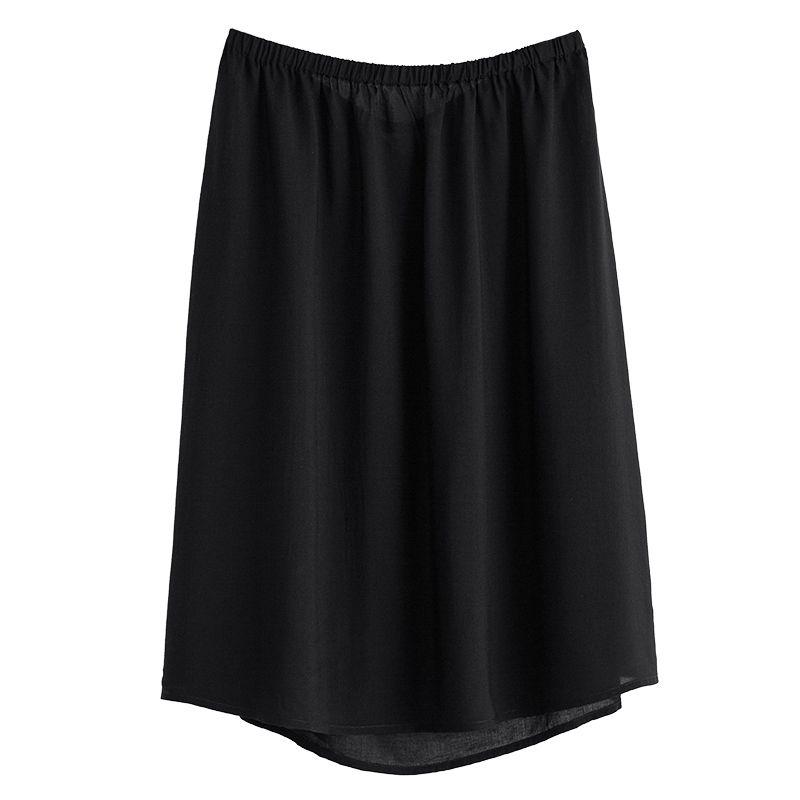 

Shishanwenye Базовое платье-комбинация без следов Black(In Stock) L