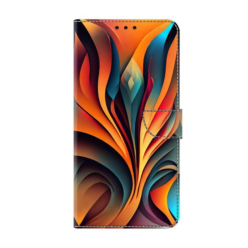 Custodia per Samsung S24 Ultra / S23 Ultra Portafoglio Flip Cover Dipinta per Samsung Galaxy S24 FE S23 FE S24+ Plus Copertura Protettiva Etui