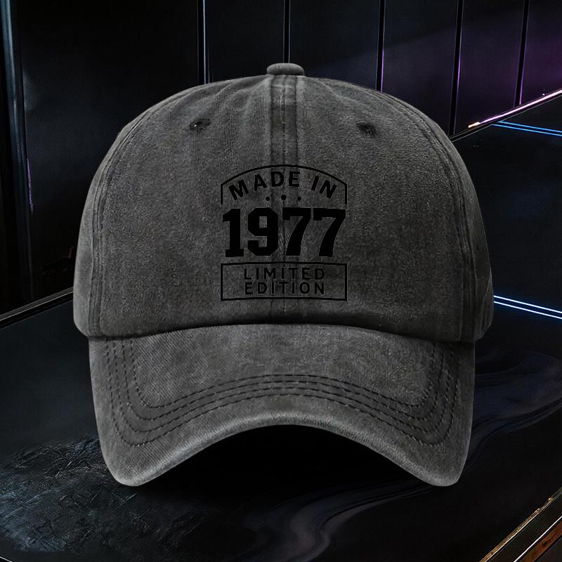 Pc Limited Edition Printed Adjustable Denim Baseball Cap Lightweight Printed Womens Hat Born Unisexs Trendy Cap Id