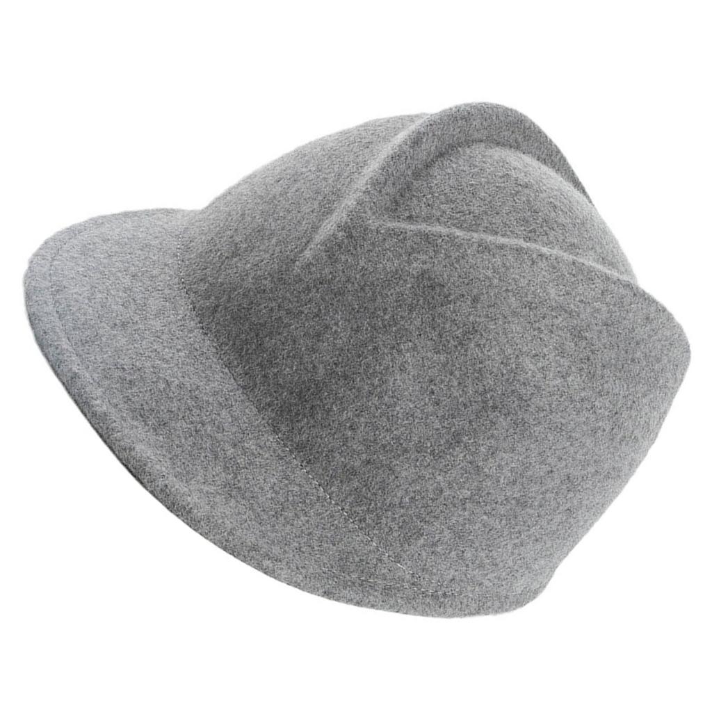 Soft Wool Equestrian Hat Breathable Elegant Hat Wool Felted Cycling Hat for Equestrian Training and Daily Wear