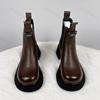 Stivaletti Chelsea da Donna 2026 Stivali Invernali Caldi in Peluche Comodi Antiscivolo Stivaletti alla Caviglia Moda Stile Britannico Scarpe a Punta Tonda