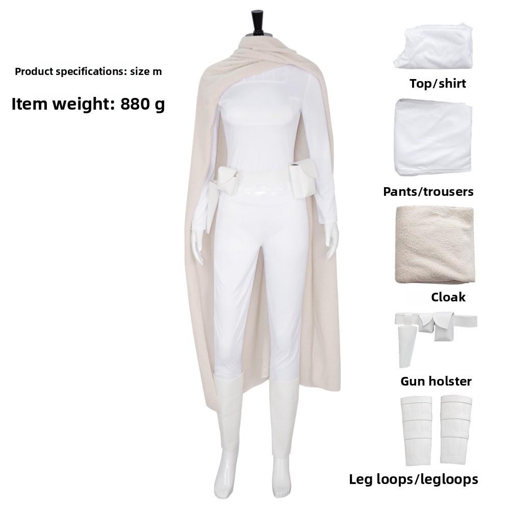Star Wars Padme Naberrie Amidala Cosplay Anzug Aus Recyceltem Zellulosematerial Für Themenveranstaltungen