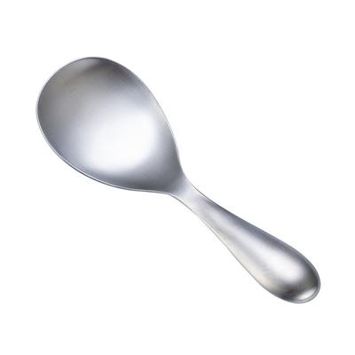 Stainless Steel Rice Spoon Large Capacity Rice Paddle Deepen Thicken Soup Spoon Dinnerware Tableware Kitchen Cooking Tools