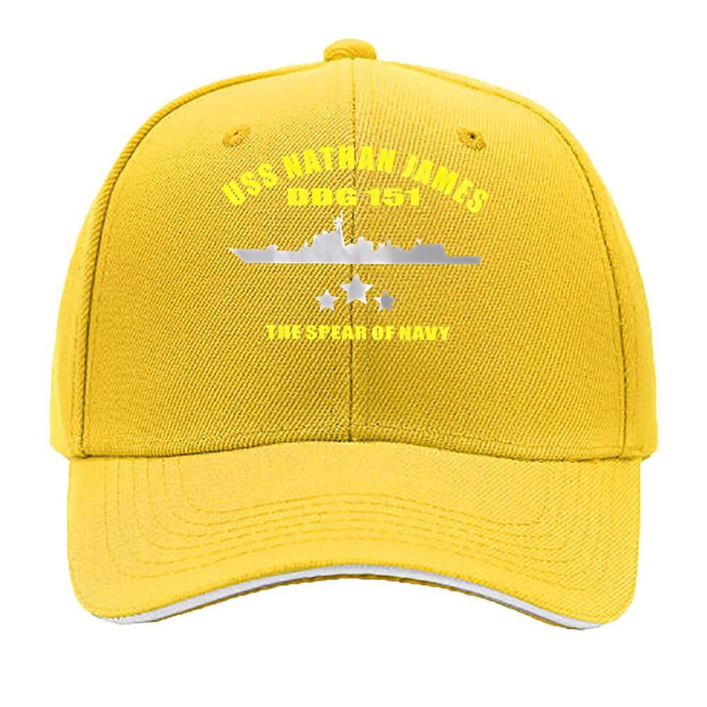 USS Nathan James A Tribute to the Iconic Navy Ship Sandwich Baseball Cap