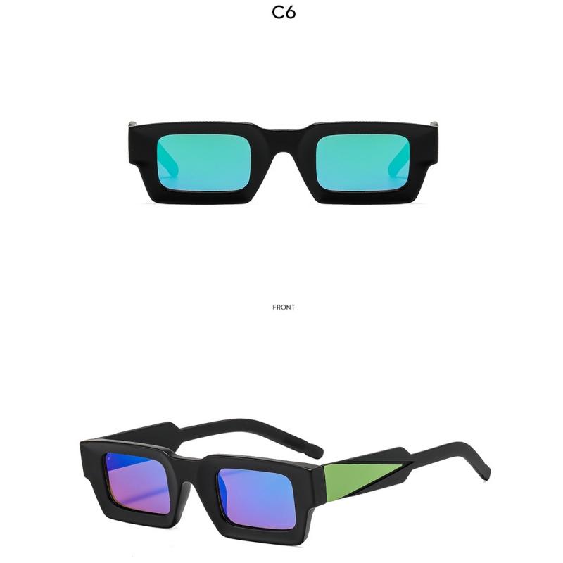 Women's sunglasses men's retro square sunglasses