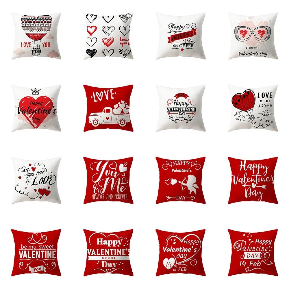 

Christmas Themed Pillowcases Santa Claus Car Accessories Office Living Room Sofa Home Pillowcases 40x40cm