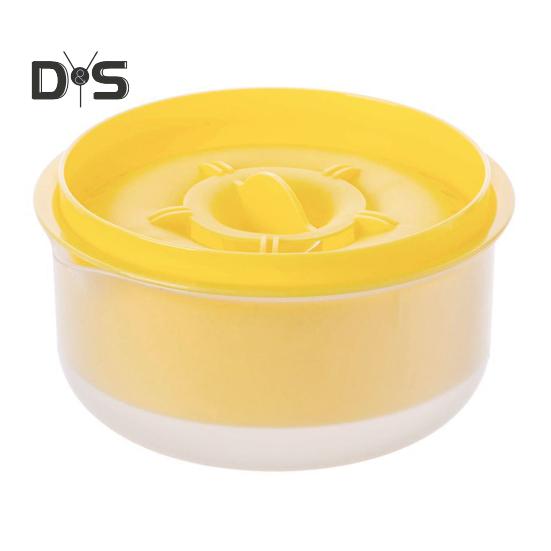 

Легкий сепаратор для яиц. Легко чистится. Полезный и практичный экстрактор яичного белка. жёлтый