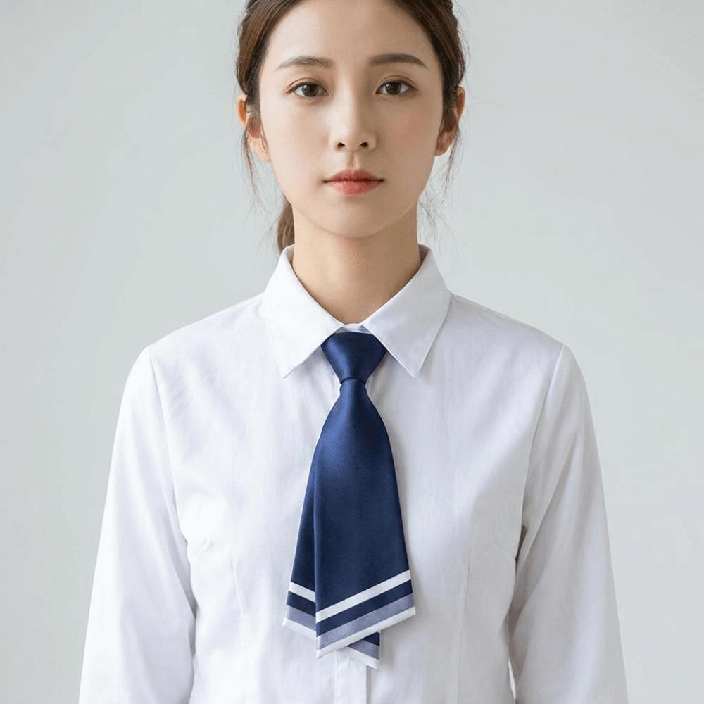 Suit Gravatas Small Necktie Stripe School Uniform Tie Simple Children Tie Shirt Accessories