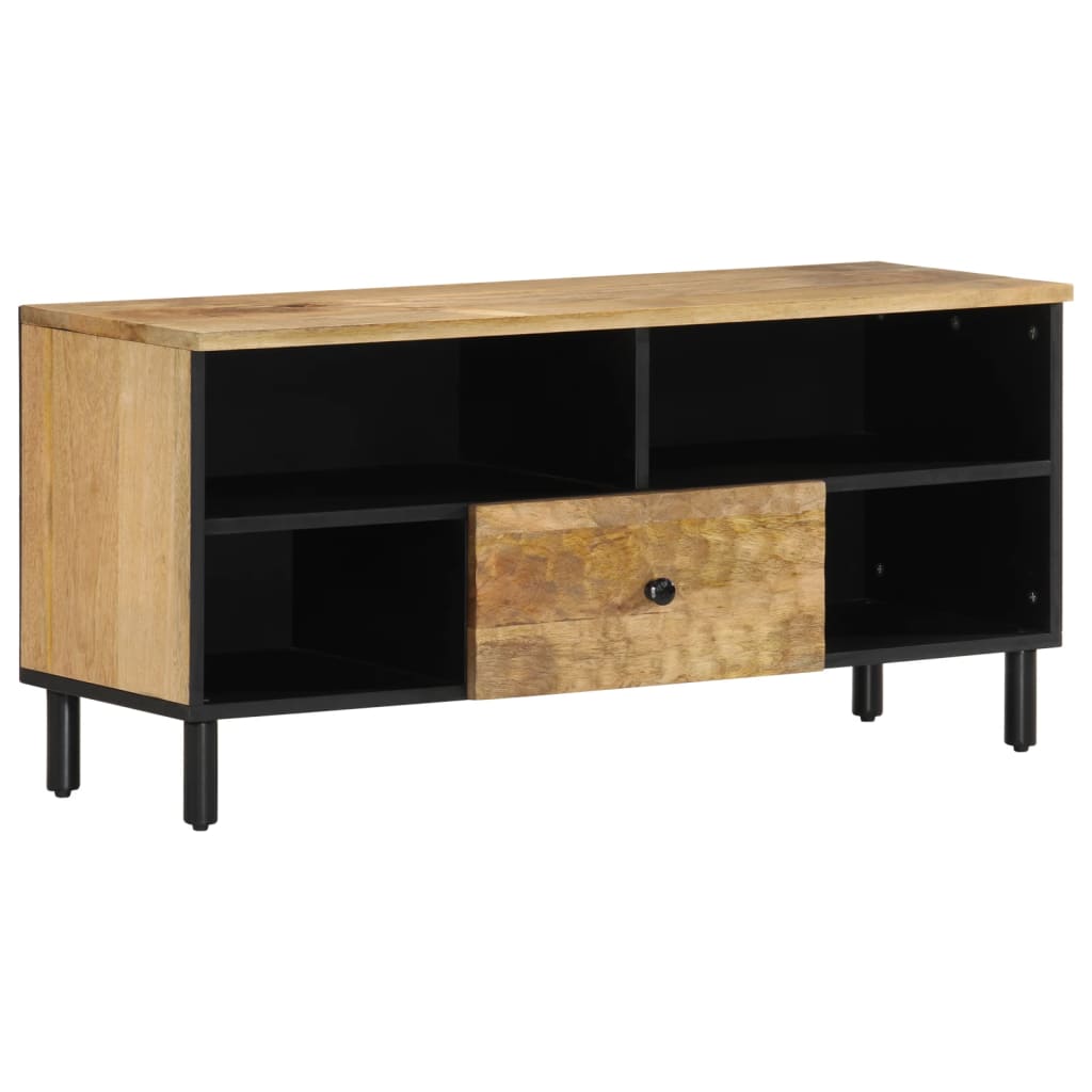 Vidaxl Szafka Pod Telewizor, 100X33X46 Cm, Lite Drewno Mango