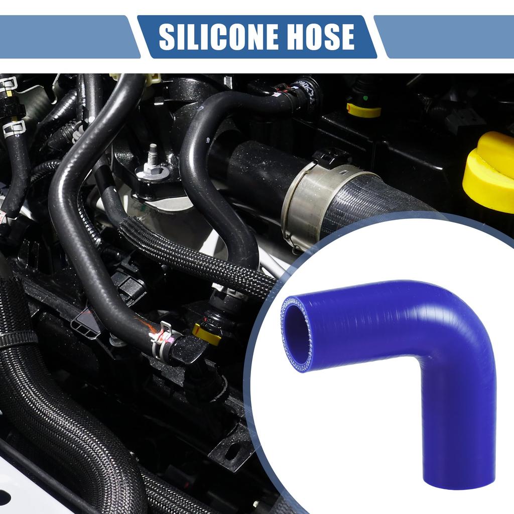 X AUTOHAUX Silicone Hose Silicone Pipe Radiator Hose 1 Piece Inner Diameter 1.3 inches